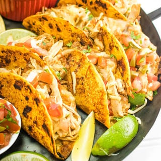 4 Chicken Birria Tacos