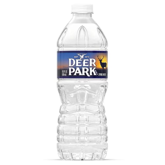 Deer Park Spring Water.