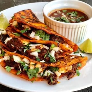3 Birria Tacos