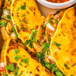 3 Chicken birria Tacos