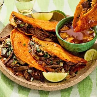 4 Birria Tacos